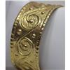 Image 1 : Hand Crafted 18 K Gold Cuff  Design Bracelet #1909646