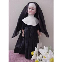 Doll Hard Plastic NUN Commerically Made #1909755