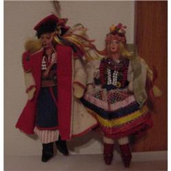 Doll Pair of Souvenior  Dolls vintage #8 #1909759