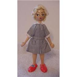 Doll NURSE Wood  Made in Poland #1909767