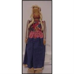 Doll Wooden Doll Dutch Wooden Shoes 10" #1909835