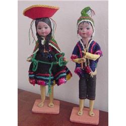 Doll Peru Couple Foreign International Ethnic #1909851