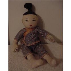 Doll Cloth Oriental Hong Kong Chinese  #1909866