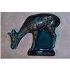 Image 1 : LALIQUE BLUE DEER DIAM PAPERWEIGHT FIGURINE #1909875