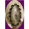 Image 1 : Old Southwest Signed Sterling Silver & Agate #1910356