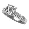 Image 1 : 1.51 carat diamond ring with round and princess#1910533