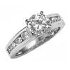 Image 1 : 2.01 carat PLATINUM DIAMOND RING with ideal cut#1910540