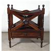 Image 1 : FRENCH VICTORIAN TABLE MAGAZINE NEWSPAPER RACK #1910562