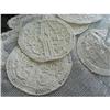 Image 1 : LOVELY  LACE GOBLET COASTERS NEEDLELACE POINT #1910672