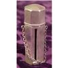 Image 1 : VINTAGE STERLING LIPSTICK CASE PENDANT NECKLACE#1910703