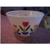 Image 1 : Fire King Tulip Splash Bowl #1910720