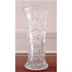 Early Millersburg Ohio Star PRESSED glass Vase #1920127