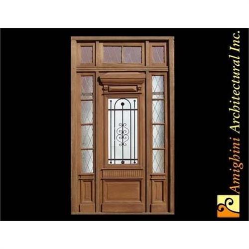 Single Entry Door With Sidelight And Transom 1920267