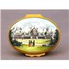 Image 1 : Vintage Bilston Halcyon Days Enamel Box  #1920283