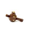 Image 1 : Old Japanese Gilt Bronze Hammer w Rat Censer #1920290