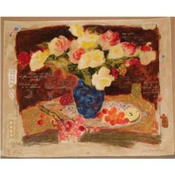 Alexander Wissotsky, Spring Flowers, Serigraph #1920504