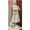 Image 1 : Girl  Italian alabaster sculpture #1935355