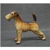 Image 1 : BURSLEM DOG FIGURINE AIREDALE TERRIER #1935534