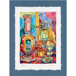 "French Block" cubism's lithograph s/n Russian #1940736