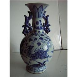 chinese blue and white porcelain vase #1940774