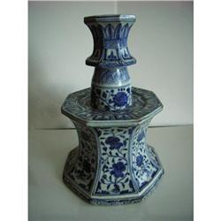 Chinese   porcelain candlestick #1940775