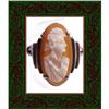 Image 1 : Vintage ART DECO EXQUISITE CAMEO  RING #1941201