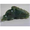 Image 1 : Chinese carved green jade  #1941264