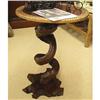 Image 1 : ANTIQUE RUSTIC RENAISSANCE TABLE PLANT STAND  #1941439