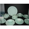 Image 1 : Limoges Mint Green tea set for four #1941498