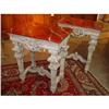 Image 1 : Pair of Painted Italian Tables with Faux Marble#1941537