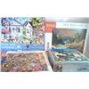 Image 1 : LARGE FLAT OF 1000 PIECE PUZZLES