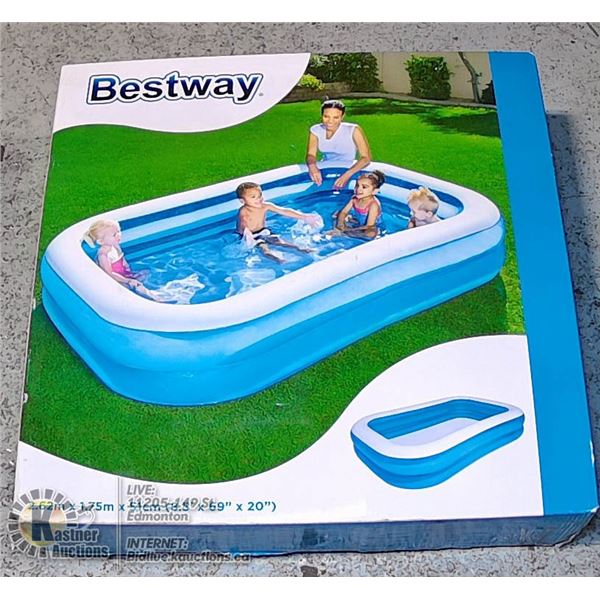 2.6M X 1.75M X 51CM POOL