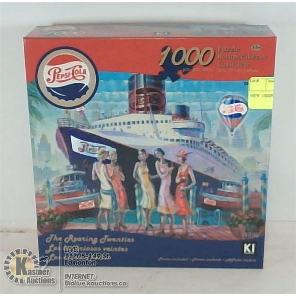 NEW 1000PC PEPSI-COLA PUZZLE