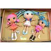 Image 1 : 3 MGA ENTERTAINMENT LALALOOPSY DOLLS