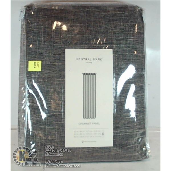 CENTRAL PARK GROMMET PANEL BLACKOUT CURTAIN