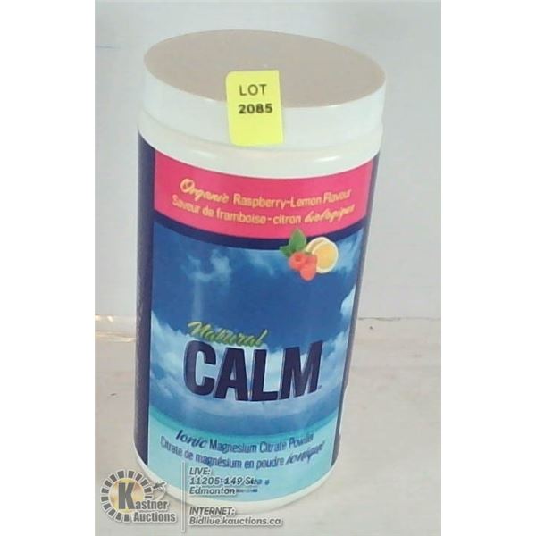 NATURAL CALM IONIC MAGNESIUM CIRTRATE POWDER. 16OZ