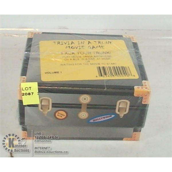 TRIVIA IN A TRUNK MOVIE GAME. VOLUME 1