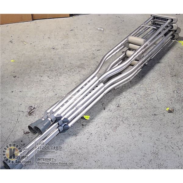 LOT OF 2 QUALITY LIGHTWEIGHT ALUMINUM