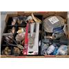 Image 1 : FLAT OF PLUMBING/ELECTRICAL TOOLS + SUPPLIES