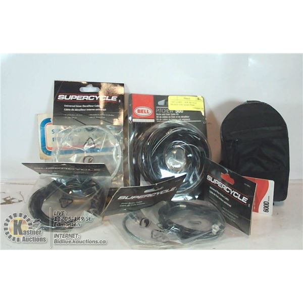 UNCLAIMED 5 NEW BICYCLE BRAKES AND GEAR ITEMS