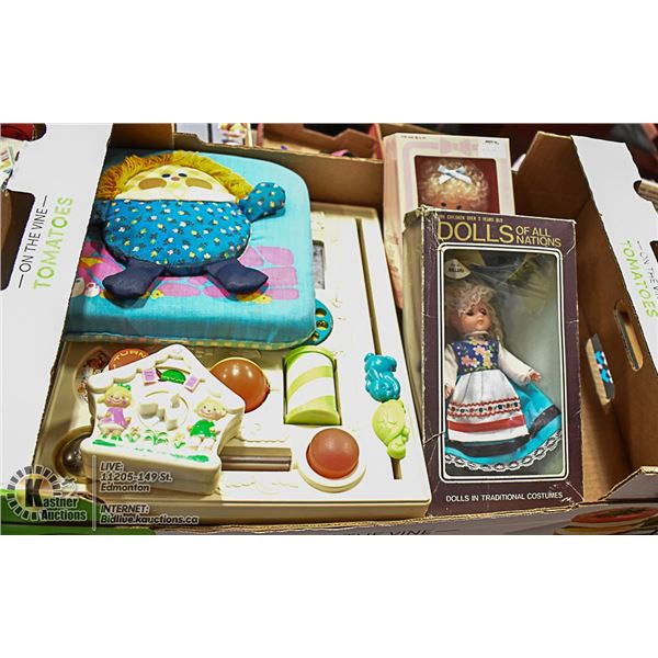 2 VINTAGE DOLLS, SWEETIE PIE AND DOLLS OF ALL