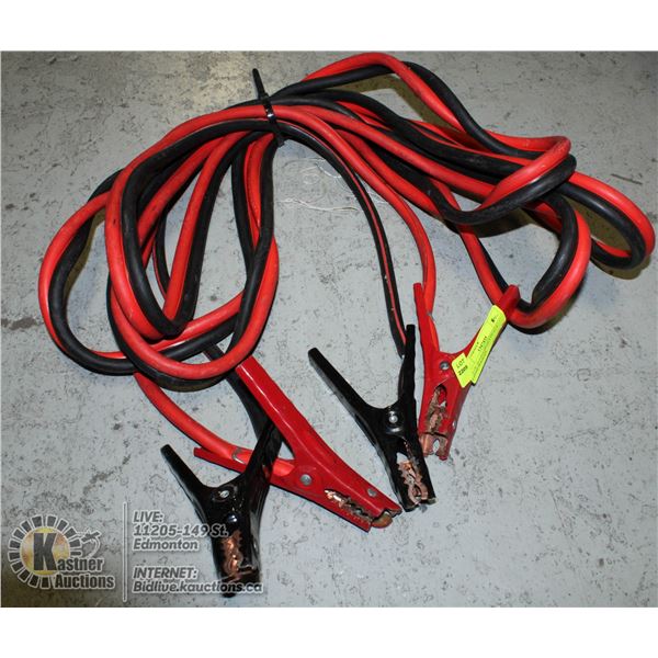 SET OF 20 FOOT HEAVY DUTY 8 GAUGE BOOSTER