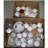 Image 1 : BOX OF CHINA DISHES ASSORTED