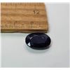 Image 1 : 17)  FACETTED OVAL NATURAL SAPPHIRE GEMSTONE