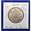 Image 2 : 19)  CANADIAN 1943 SILVER 50 CENT COIN. CURRENCY