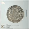 Image 1 : HIGHER GRADE 1951 CANADA SILVER 50 CENT