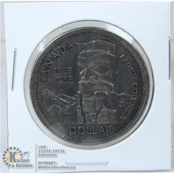 1958 "DEATH TOTEM" SILVER DOLLAR