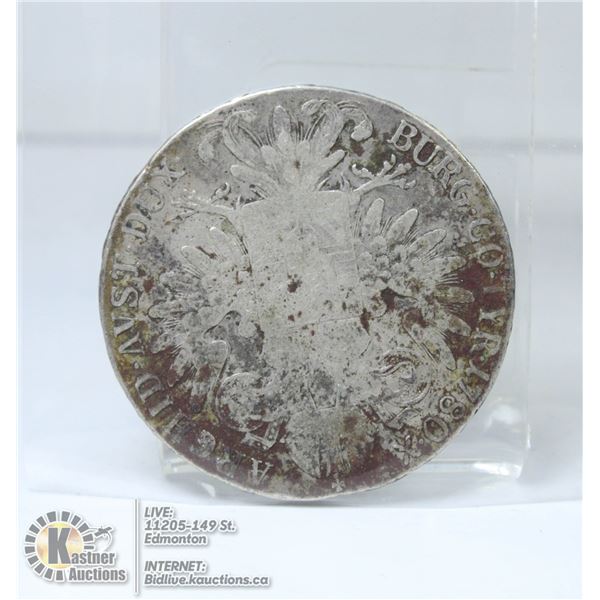 1780 AUSTRIA SILVER MARIA THERESA THALER