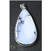 Image 1 : #202- NATURAL DENTRIC OPAL PENDANT