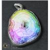 Image 1 : #194- RAINBOW SOLAR QUARTZ PENDANT